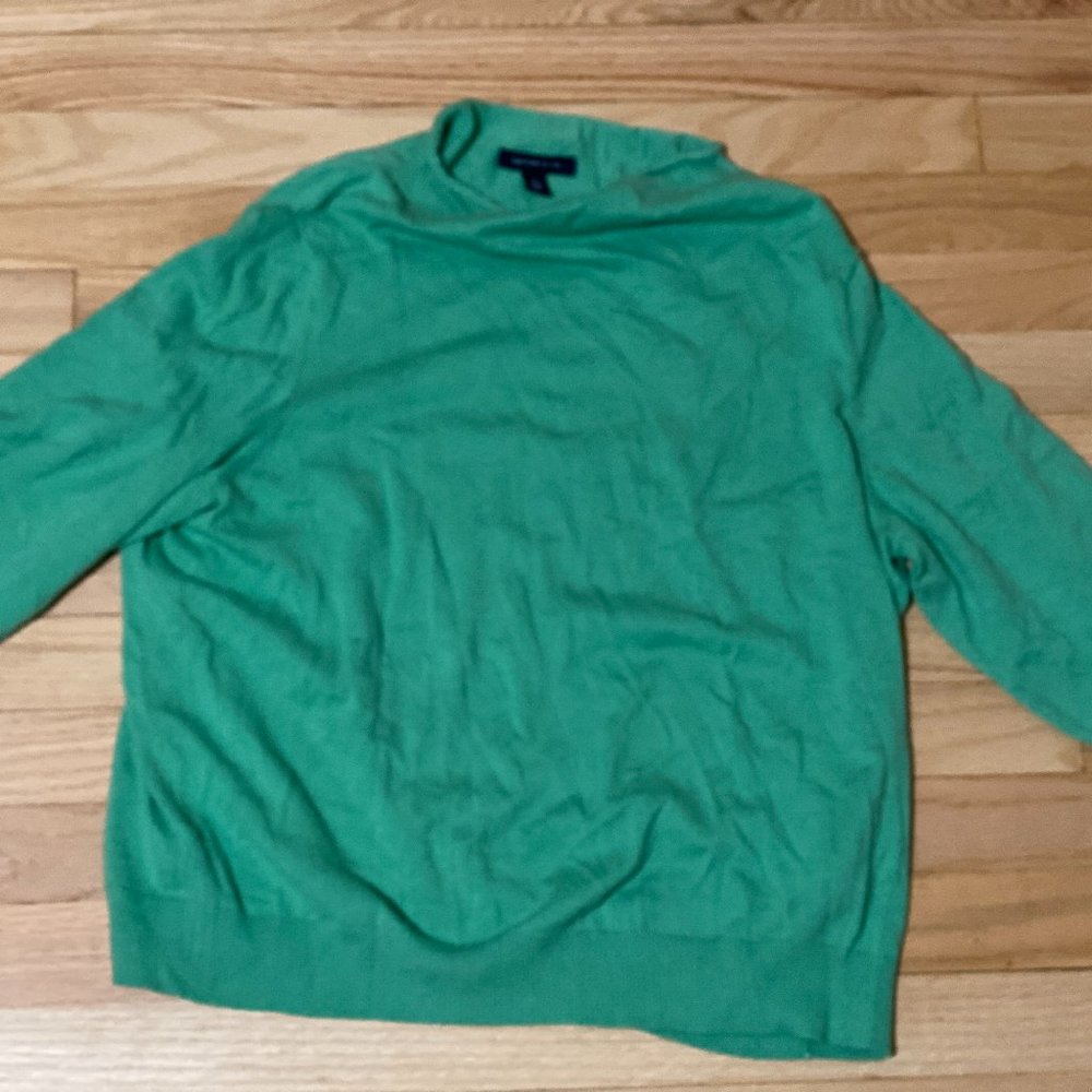 Lands end Women's size L high neck sweater